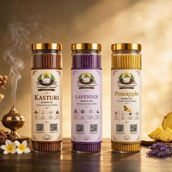 Untapped_Nature_Premium_Agarbatti_Stick_Combo_Pack_(Set_of_3)_Lavender_Pineapple_Kasturi_|_80_each_Sticks_|_Long-Lasting_Natural_Aroma