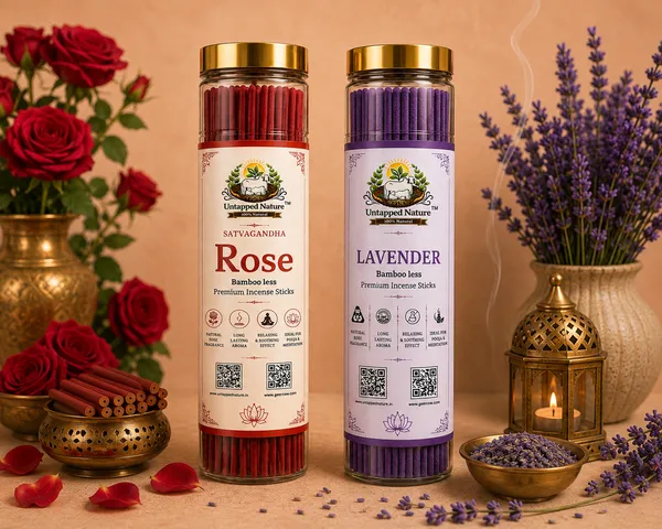 Untapped_Nature_Premium_Agarbatti_Stick_Combo_Pack_(Set_of_2)__Rose_Lavender_-__80_each_Sticks_|_Long-Lasting_Natural_Aroma