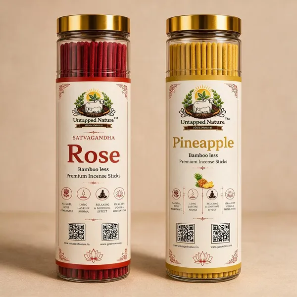 Untapped_Nature_Premium_Agarbatti_Stick_Combo_Pack_(Set_of_2)__-Rose_&_Pineapple_|_80_Sticks_Each_|_Long-Lasting_Natural_Aroma