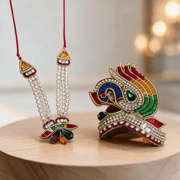 Multicolor_Stone_God_Mukut_And_Necklace