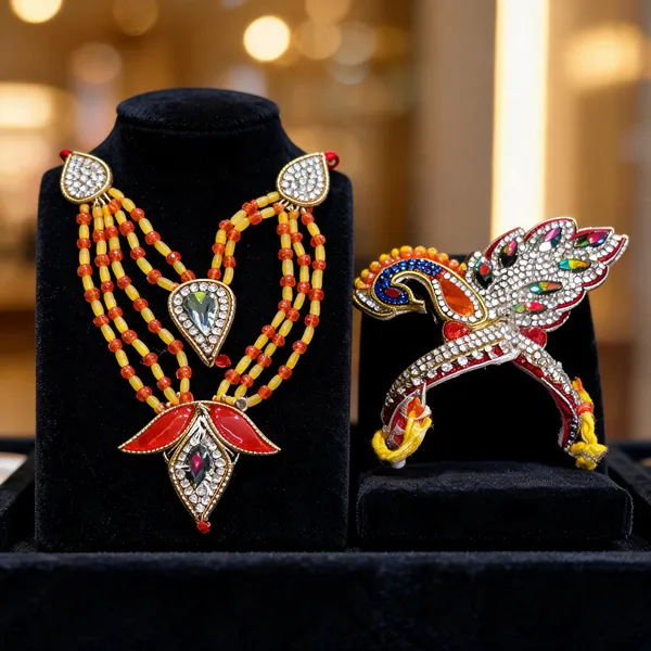 Multicolor_Stone_God_Mukut_And_Necklace_Combo