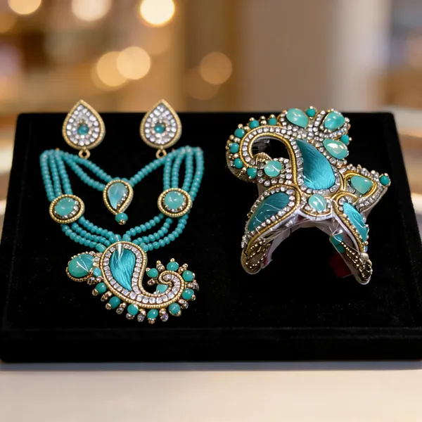 Sky_Blue_Stone_God_Mukut_And_Necklace_Combo