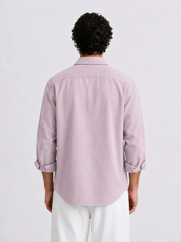 FOXEY_Men_Solid_Casual_Shirt