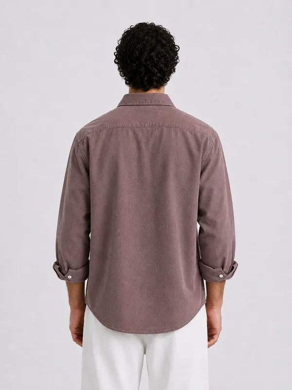 FOXEY_Men_Solid_Casual_Shirt