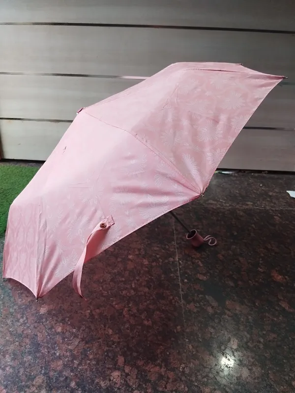 Pink_Polyester_Floral_Print_Folding_Umbrella_For_Women