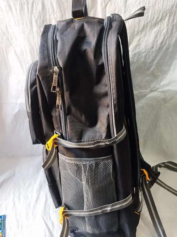Black_Polyester_Multi-Pocket_Backpack_For_Adults