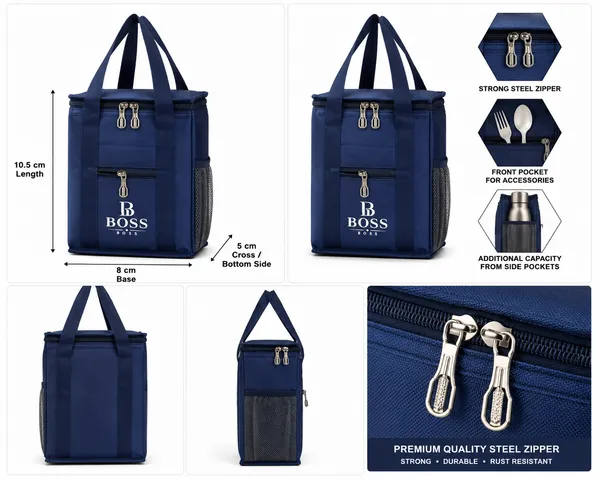 Blue_Polyester_Structured_Lunch_Bag_For_Adults