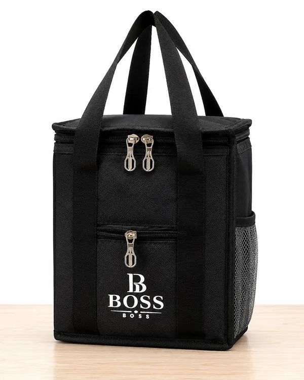 Black_Polyester_Insulated_Lunch_Bag_For_Unisex