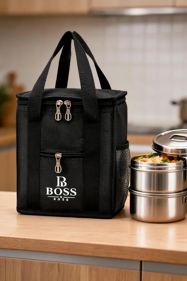 Black_Polyester_Insulated_Lunch_Bag_For_Unisex