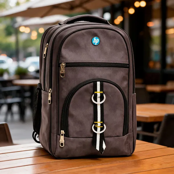 Black_Polyester_Multi-Compartment_Backpack_For_Unisex