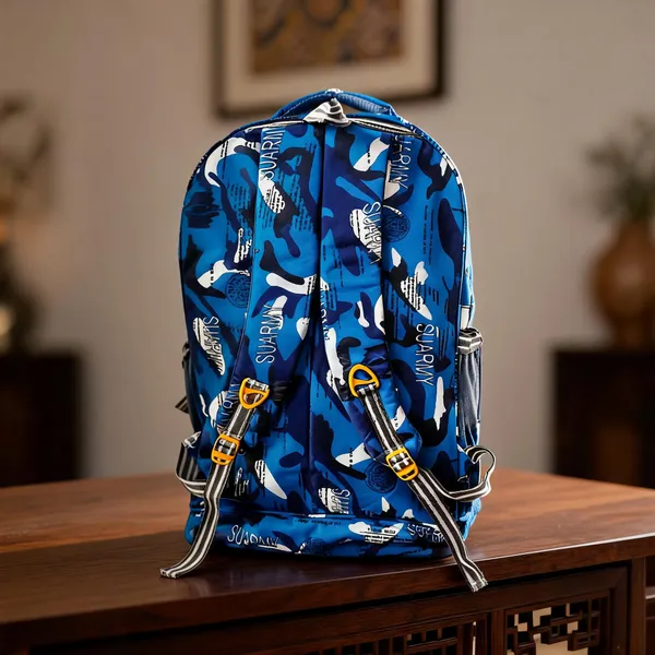 Blue_Polyester_Camouflage_Backpack_For_Students