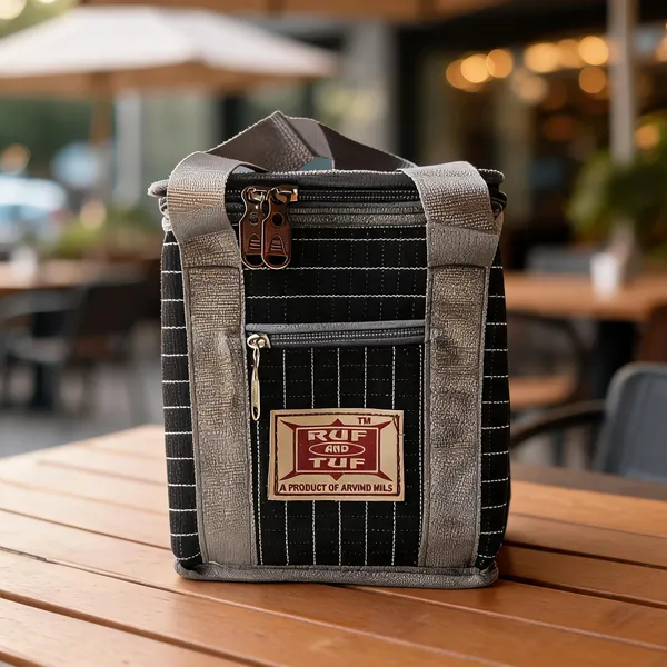Black_Polyester_Structured_Handbag_For_Adults