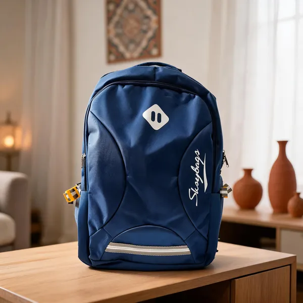 Blue_Polyester_Casual_Backpack_For_Students