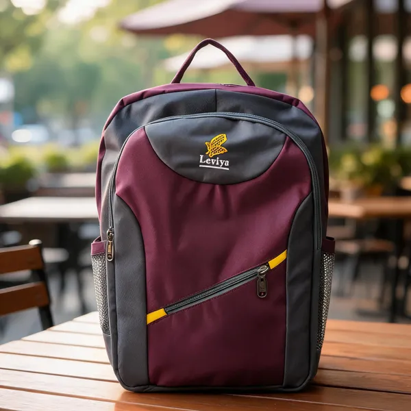 Maroon_Polyester_Casual_Backpack_For_Unisex