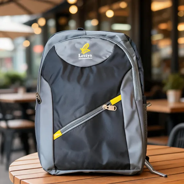 Grey_Polyester_Casual_Backpack_For_Unisex