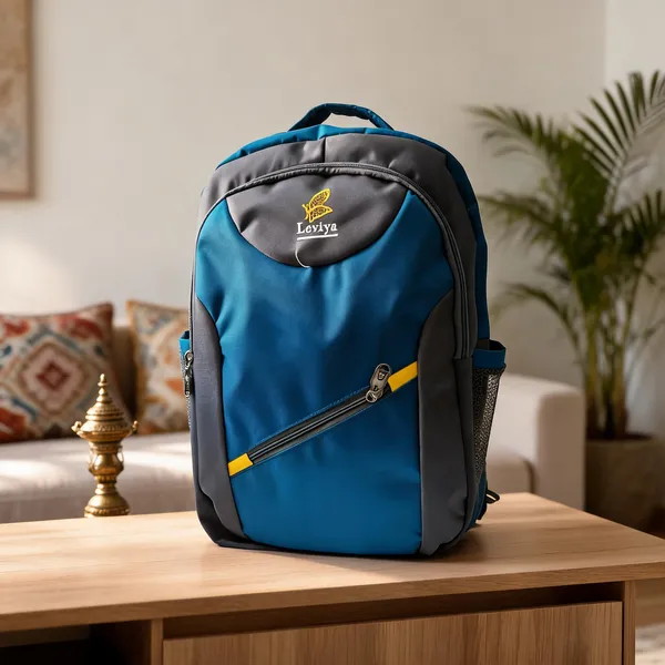 Blue_Polyester_Casual_Backpack_For_Unisex