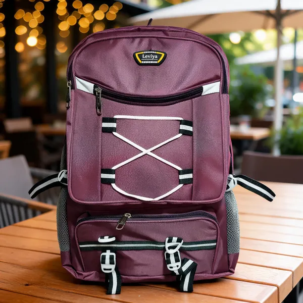 Maroon_Polyester_Casual_Backpack_For_Unisex