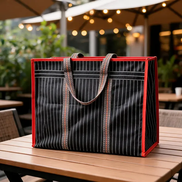 Black_Polyester_Striped_Tote_Bag_For_Women