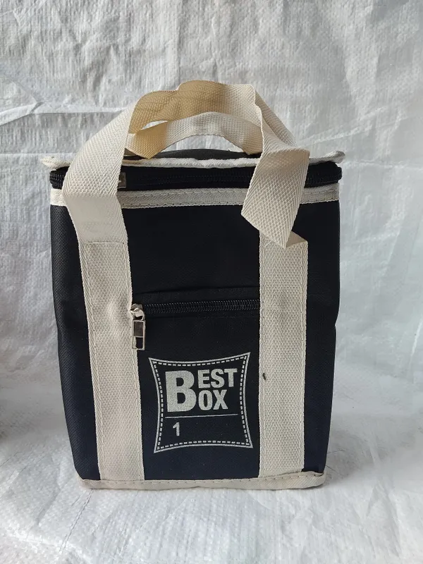 Black_Polyester_Zippered_Lunch_Bag_For_Adults