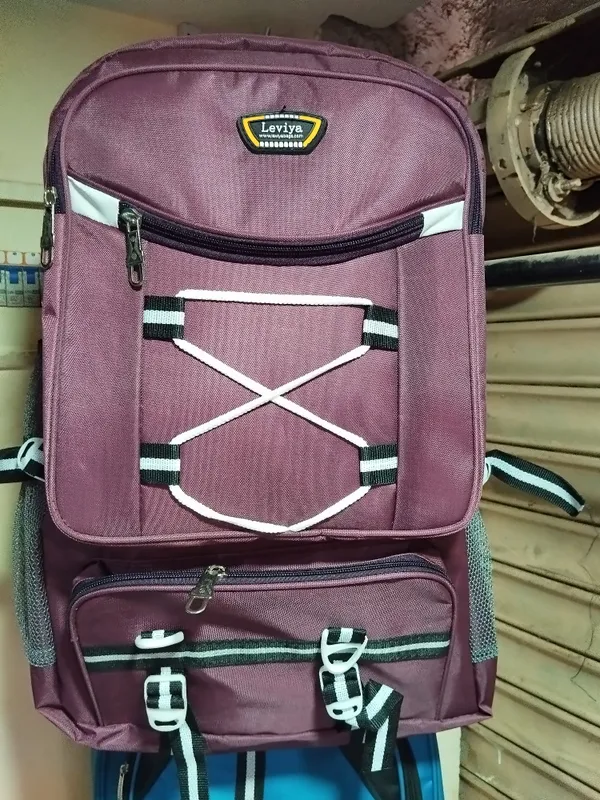 Maroon_Polyester_Casual_Backpack_For_Unisex