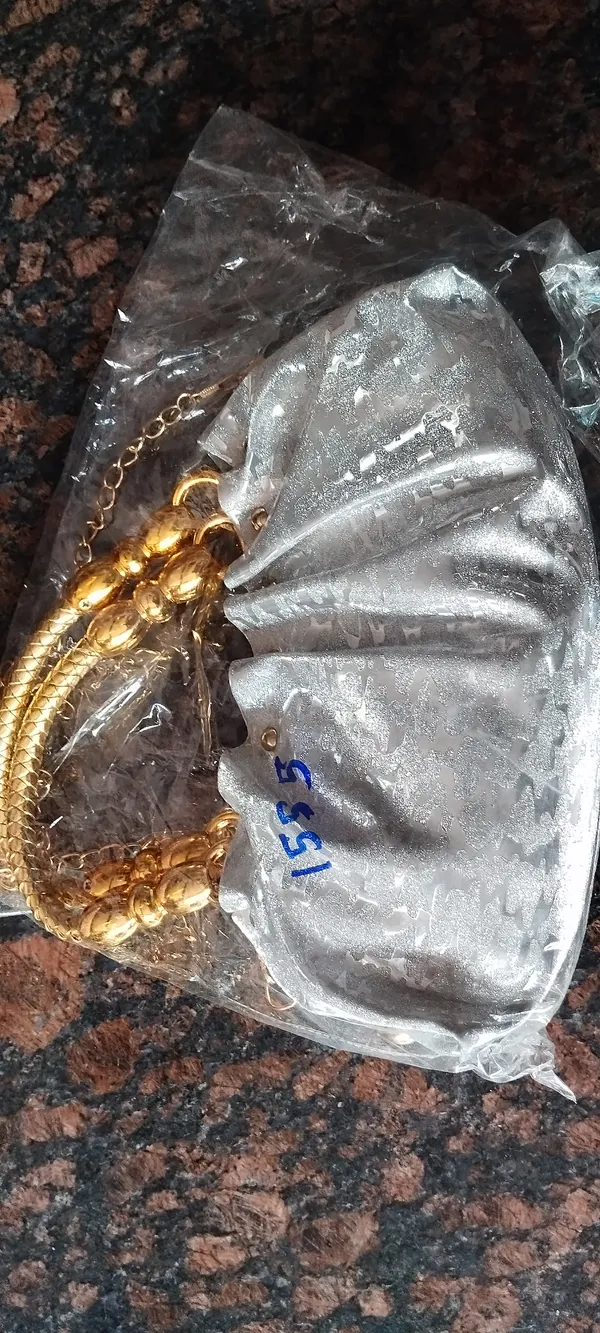 Silver_Polyester_Embellished_Clutch_Bag_For_Women