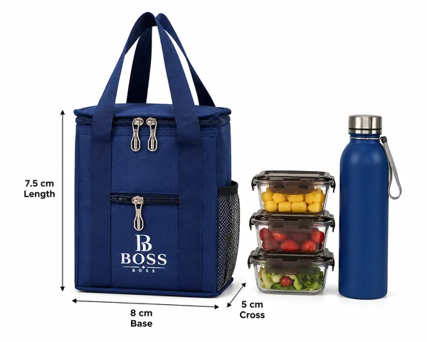 Blue_Polyester_Structured_Lunch_Bag_For_Adults