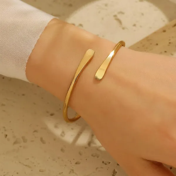 Gold_Toned_Open_Cuff_Bracelet_For_Women