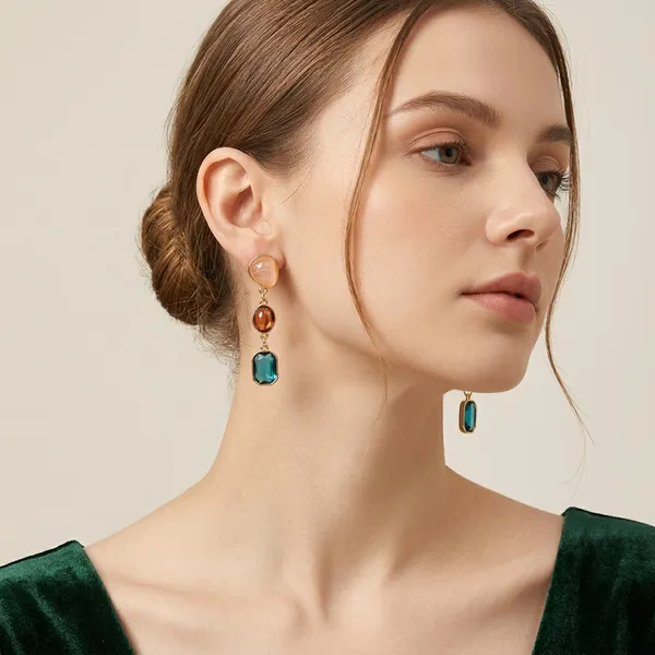 Gold_Toned_Multicolor_Stone_Drop_Earrings_For_Women