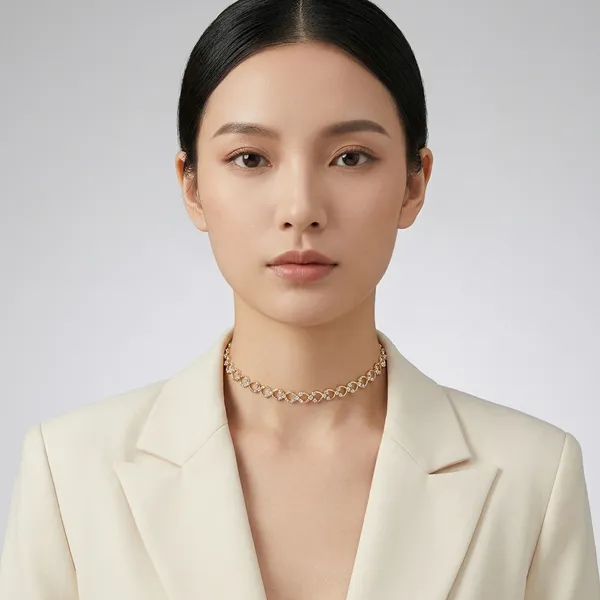 Rose_Gold_Chain_Link_Choker_Necklace_For_Women