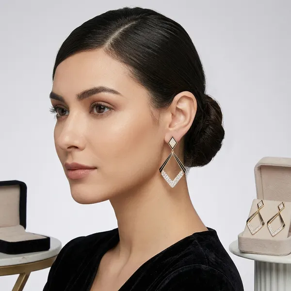 Gold_Toned_Geometric_Crystal_Studded_Drop_Earrings_For_Women