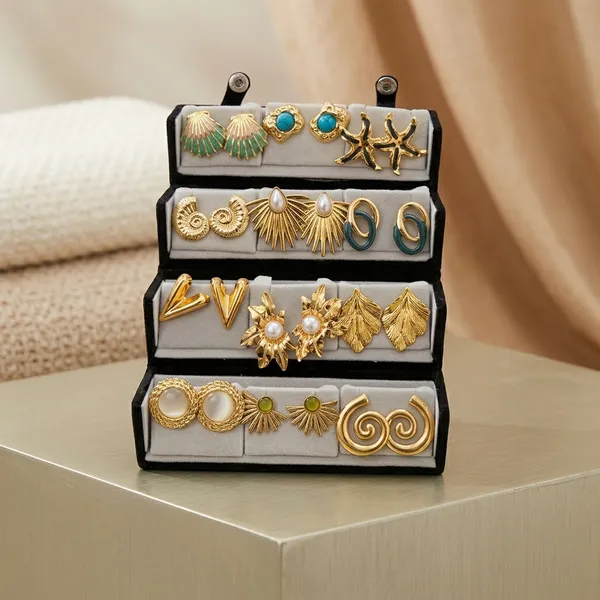 Gold_Toned_Stainless_Steel_Stud_Earrings_Combo_Set