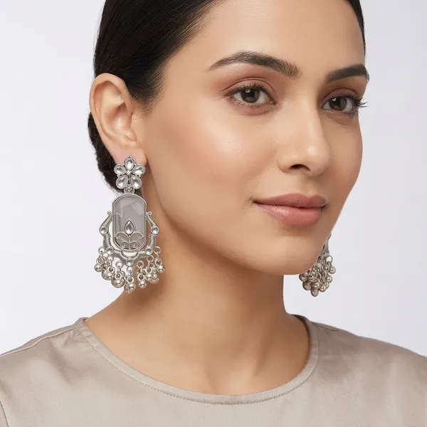Silver_Oxidized_Kundan_Floral_Chandbali_Earrings_For_Women