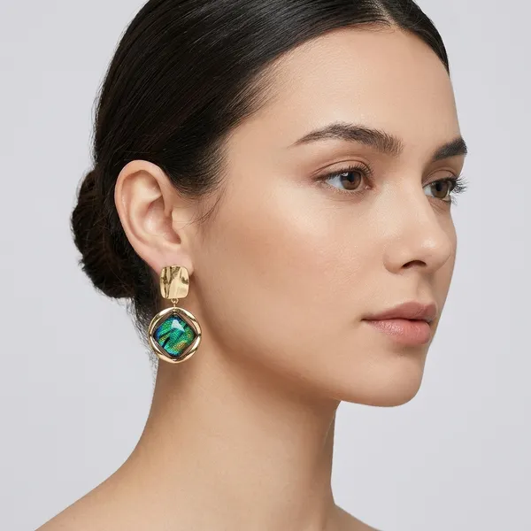 Gold_And_Green_Stone_Drop_Earrings_For_Women