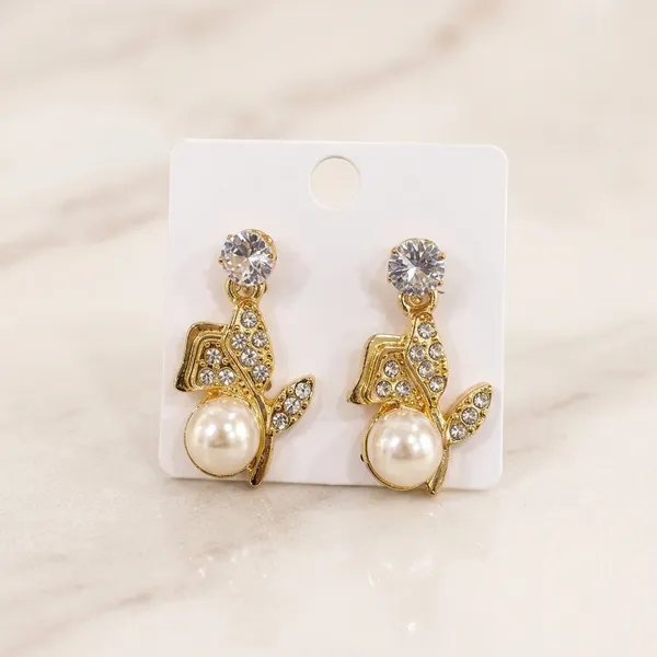 Gold_Toned_Pearl_Studded_Floral_Drop_Earrings_For_Women