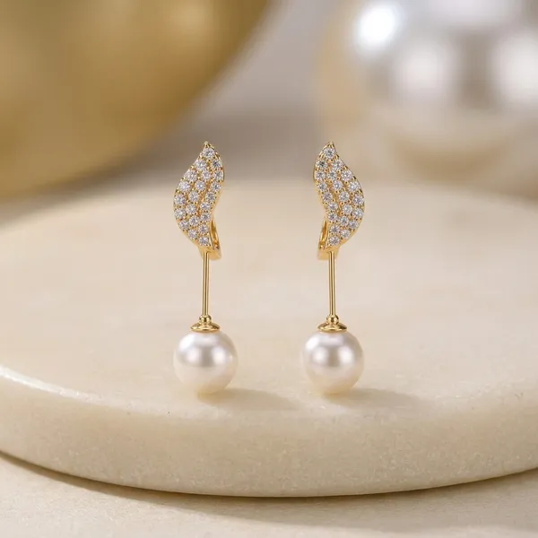 Gold_Toned_Crystal_Wing_Pearl_Drop_Earrings_For_Women