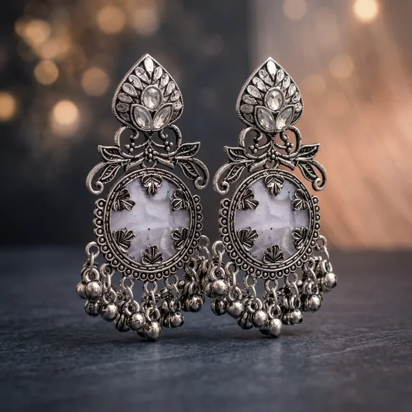 Silver_Oxidised_Kundan_Circular_Jhumka_Earrings_For_Women