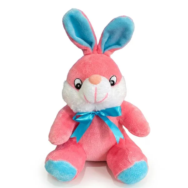 FunToys_Plush_Bunny_Toy_And_Plush_Teddy_Bear_For_Kids_Pack_Of_2