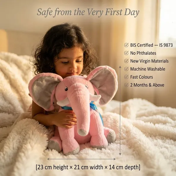 A_pocket-sized_pachyderm._Sweet,_soft,_and_ready_for_adventure._Plush_Elephant_Toy_23cm