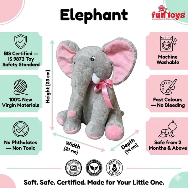 A_wonderfully_soft_and_aesthetic_elephant,_ready_for_big_cuddles._Plush_Elephant_Toy_23cm