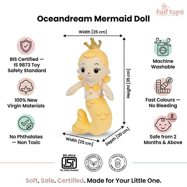 An_enchanting_mermaid_doll,_beautifully_crafted_for_magical_play._Plush_Mermaid_Doll_35cm