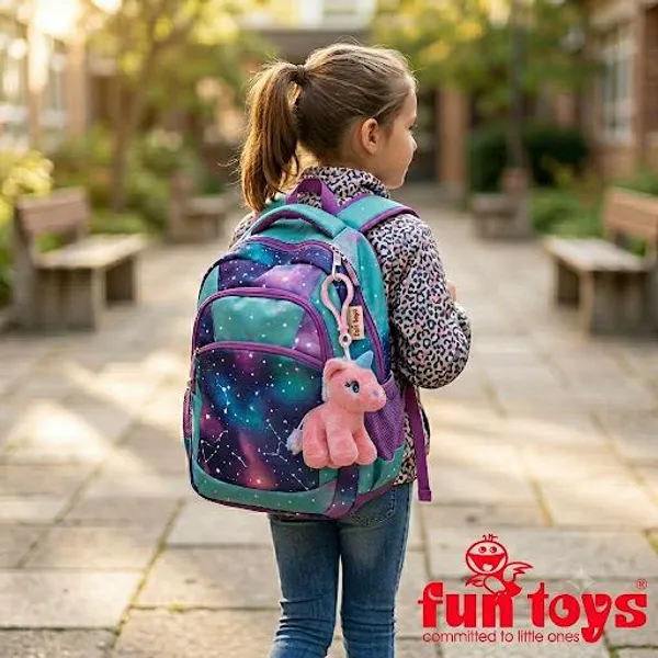 FunToys_Plush_Unicorn_Bag_charm_For_Kids