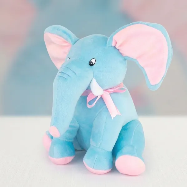 A_beautiful_blue_elephant_plush,_as_soft_as_a_cloud._Plush_Elephant_BLUE_23cm