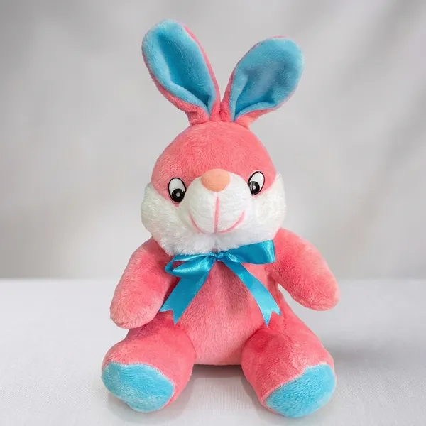 FunToys_Plush_Bunny_Toy_And_Plush_Teddy_Bear_For_Kids_Pack_Of_2