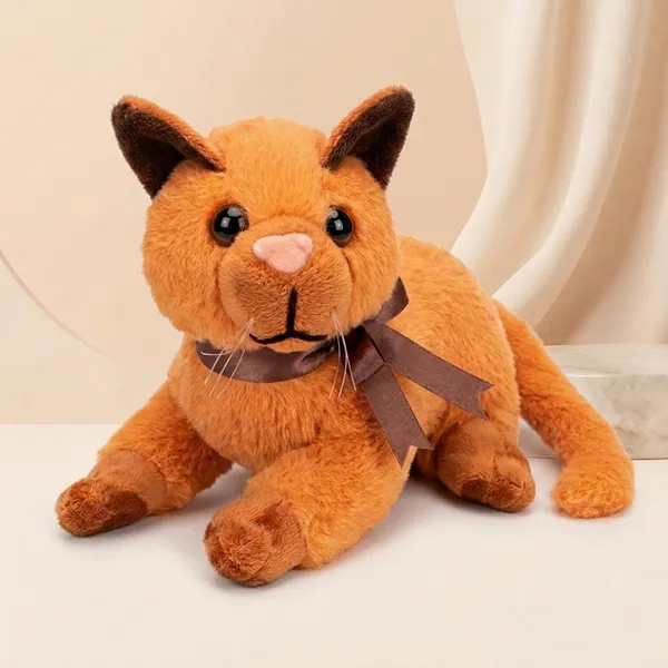 A_delightfully_soft_kitty_plush,_perfect_for_aesthetic_room_decor._Plush_Cat_Toy_14cm