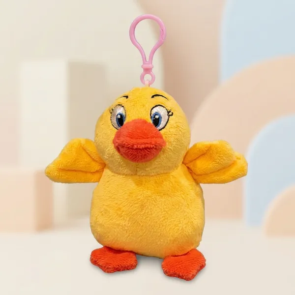 FunToys_Plush_Duck_Keychain_And_Plush_Dolphin_Toy_For_Kids_Pack_Of_2