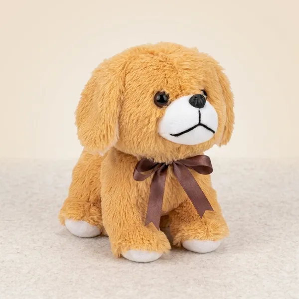 Woof._A_tiny,_floppy-eared_pup_looking_for_a_loving_home._Plush_Puppy_Toy_19cm