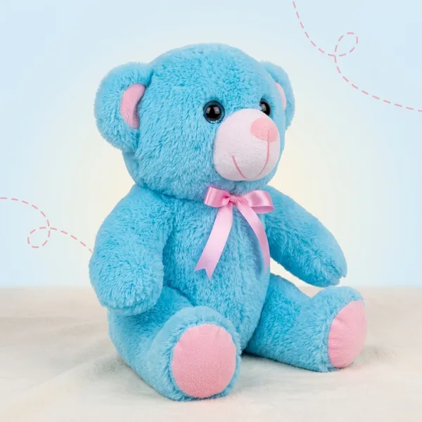 A_beautiful,_classic_teddy_bear_that_looks_perfect_on_any_bed._Plush_Teddy_Bear_25cm