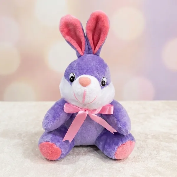 FunToys_Plush_Bunny_Toy_And_Plush_Teddy_Bear_For_Kids_Pack_Of_2