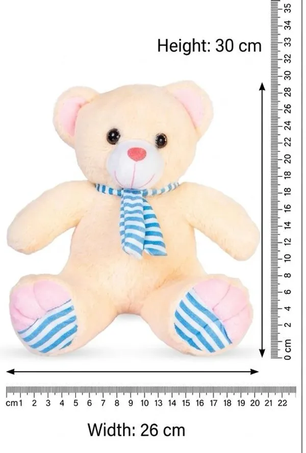 A_generously_sized,_beautifully_soft_teddy_bear_for_ultimate_comfort._Plush_Teddy_Bear_30cm