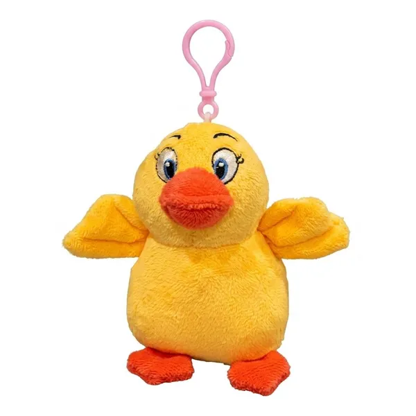 FunToys_Plush_Duck_Keychain_And_Plush_Dolphin_Toy_For_Kids_Pack_Of_2